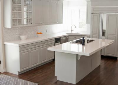 Κίνα Πέτρινα νανο κρυσταλλωμένα Countertops γυαλιού για το νησί Worktop κουζινών προς πώληση