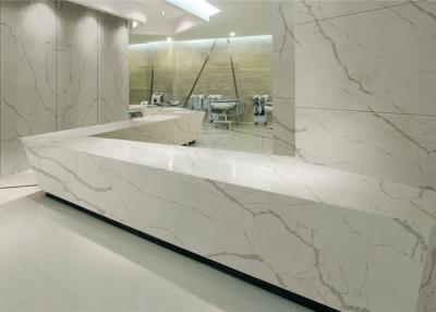 China Office Decoration Natural Engineered Quartz Countertops Multicolor for sale