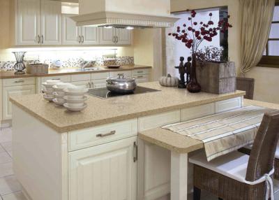 China Multicolor Marble Island Countertop For House Kitchen / Villa for sale