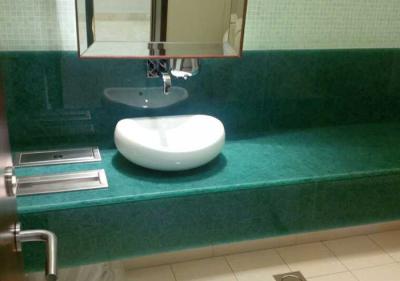 Cina I singoli controsoffitti del calcolo di lucidatura della giada del lavandino per la toilette hanno facilitato il bordo in vendita