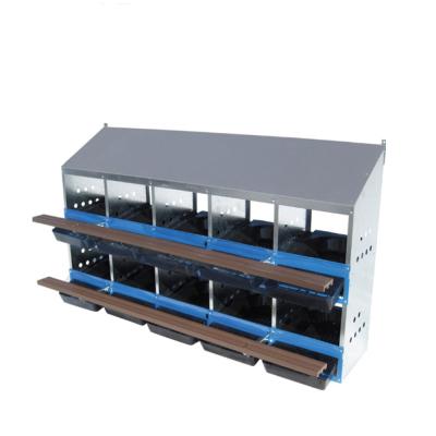 China Livestock equipment sheet metal assembly laying nests chicken perches boxes for sale for sale