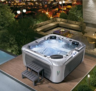 China Best Price Balboa Massage Hot Tubs Whirlpool Freestanding Rocky Outdoor Bathtub Spa Outdoor Hot Tub for sale