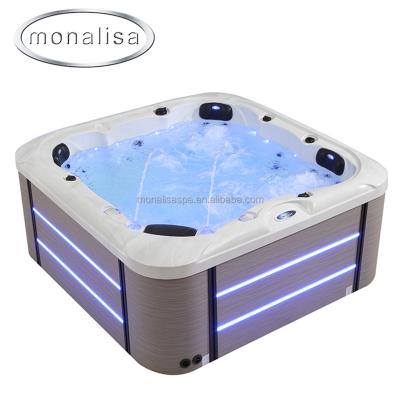 China Large 6 Person Jaccuzi Massage Balboa Luxury Outdoor Spa Monalisa Hot Tub for sale