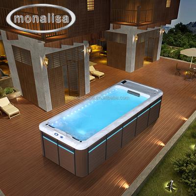 China Best Quality Outdoor Use Balboa Monalisa Automatic Body Massage Whirlpool Swimming Pool Spa for sale