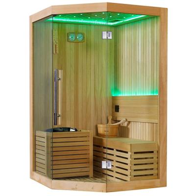 China Computer Control Panel Wholesale Price 1-4 Person Dry Steam Sauna Room for sale