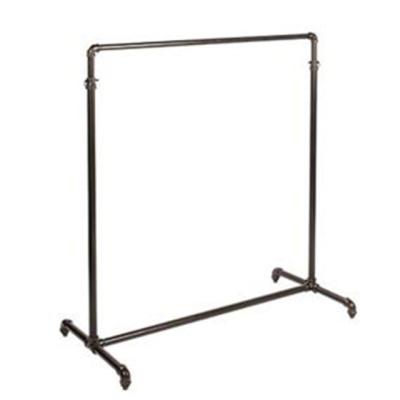 China Metal Shop Portable Single-rail Single-rail Ballet Barre Clothing Customized Display Rack for sale