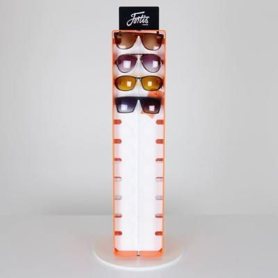 China High quality rotating acrylic counter display stand for sunglasses for sale