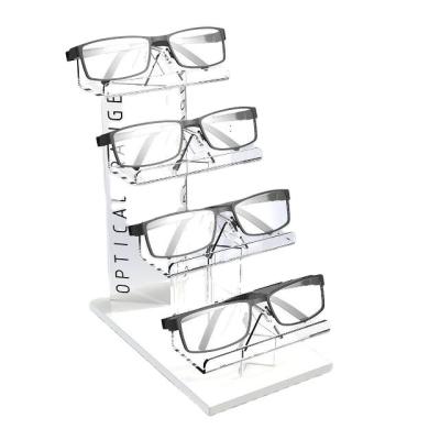 China High Quality Acrylic Counter Display for Optician Glasses for sale