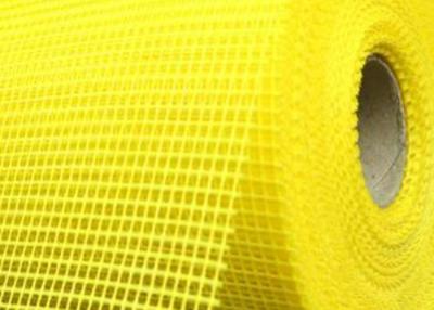 China Yellow Corrosion Resistance 1m Fiberglass Wire Mesh Buliding Material Te koop