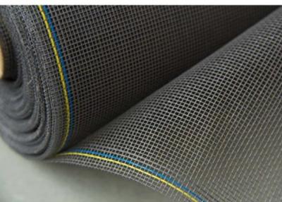 China Black Pvc Coated Fiberglass Window Screen Mesh 0.5-3m Woven for sale