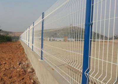 China 3D curvó el metal Mesh Fence, 358 cerca de alambre soldada con autógena 5 pies en venta