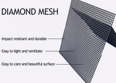 China Het lichtgrijze 2m Ss304 Ss316l Bewijs van Roestvrij staaldiamond wire mesh netting bullet Te koop