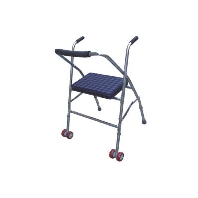 China Health Care Physiotherapy Disabled Walker Assisted Walking Aid For Elderly Aid Walking Cane Assisted Walker Trolley Armrest Frame for sale