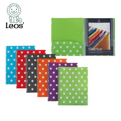 China PP School Polka Dot Document File Organizer Folder for sale