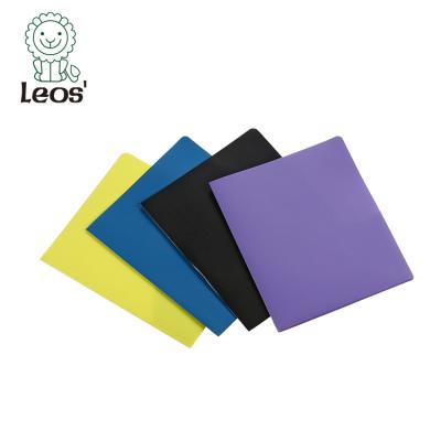 China Office Convenient Supplier Plastic Two-pocket A4 Folder With Custom Logo For Document for sale