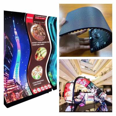 Cina Display a LED curvo flessibile 240X120mm per uso multiuso interno in vendita