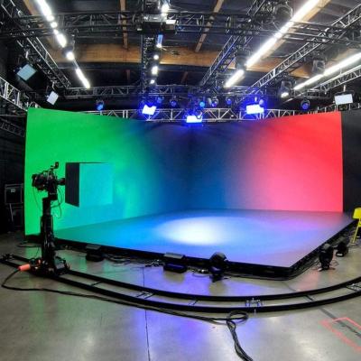 China Immersive & XR LED Video Studio Display XR LED Display Low Brightness And High Grayscale Display Effect for sale