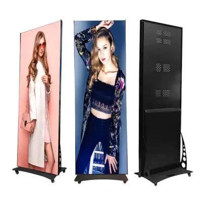 China P1.8 P2 P2.5 P1.5 LED Poster Display Waterproof Outdoor and Indoor Advertising for sale