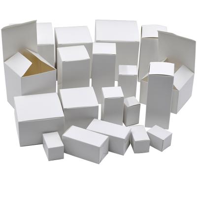 China Recyclable Recyclable Customize Size Gift Food Paper Box Small Cosmetic Packaging Foldable Paper Box for sale