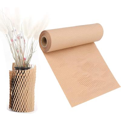 China Recycled Biodegradable Recyclable Honeycomb Paper Honeycomb Cushion Paper Honeycomb Envelope Wrapping Paper Envelope for sale