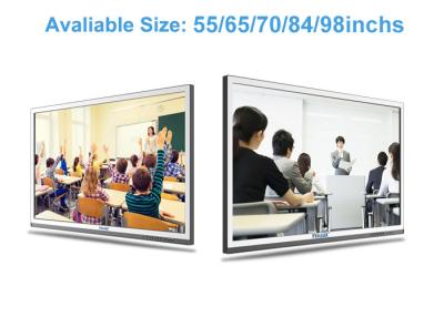 China High Definition Multi Touch LCD Media Player / Digital Display Board With 450 Cd/M2 Brightness for sale