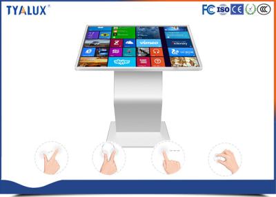 China 1080P multi touch surface Free Standing Digital Signage , interactive touch kiosk for sale