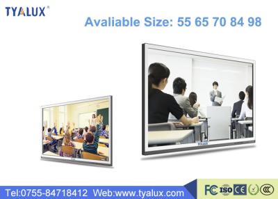 China LCD Windows system IR infrared interactive whiteboard display 65 inch for sale