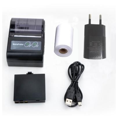 China Factory Price Mini Small Portable Mobile Pocket Black and White Thermal Printer for sale