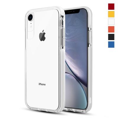 China 100% Eco-Friendly Phone Cases Covers White Clear Hard Protective Cell Phone Case For iPhone XR for sale