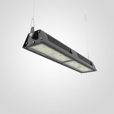 China Aluminum Alloy LED Linear High Bay 5000K 480W RAL 9017 Black for sale