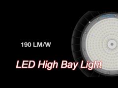 electrostatic polyester shop high bay led lights ik09 rating dimmable high bay lights