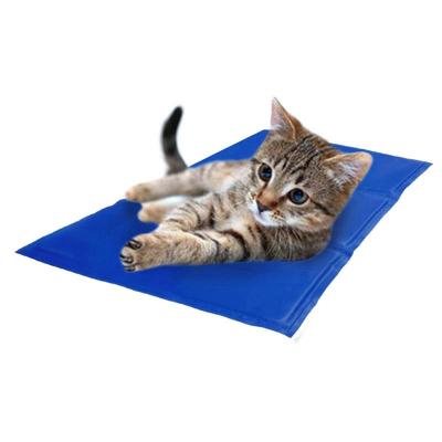 China Summer Cooling Pet Cooling Mat Cat Dog Ice Mat Breathable Waterproof Pet Bed Cushion Puppy Gel Sleep Covering Dogs Cool Cushion for sale