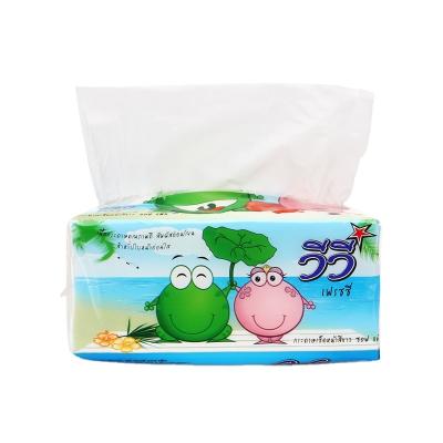 China Eco-friendly facial tissue with strong water absorption for sale