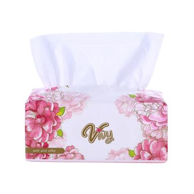 China Sanitary Custom Brand Names Logo Package Auto Soft Facial Tablet Tissue Paper for sale