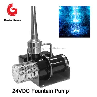 China Voltage 24VDC DMX512 Control 50W~750W Submersible Variable Speed ​​Water Pump for sale