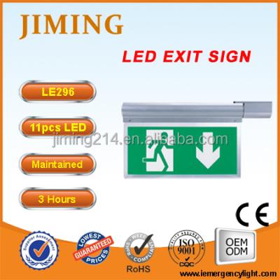 China Emergency LE296: CE Approved Aluminum Housing LED Emergency Exit Light - China TOP 1 Emergency Exit Light Factory Since 1967 6524A for sale