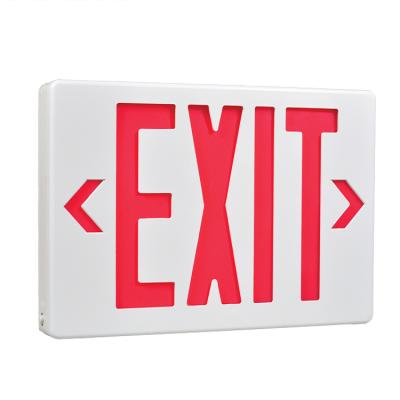 China Emergency UL and cUL Approved Hotel Use NFPA Exit Sign LED - CHINA KEY 1 Emergency Exit Lighting Battery Holder for sale