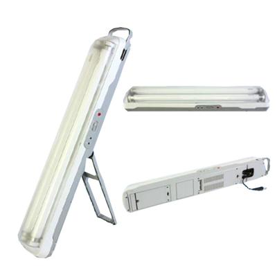 China LE269 Emergency Power Saving Rechargeable Emergency Light with AC/DC Mode 2x20W/T8 Fluorescent Tubes with Test Function Button for sale