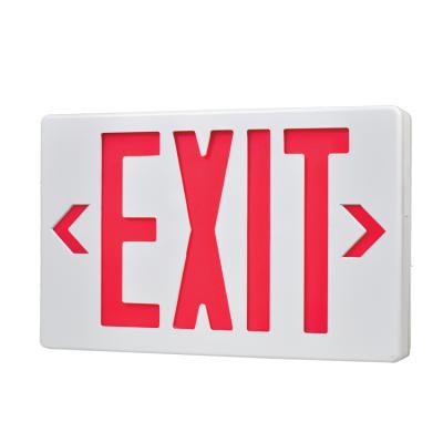 China Emergency UL&cUL Listed Emergency Lamp LED Exit Sign With Arrow Exit Lighting for sale