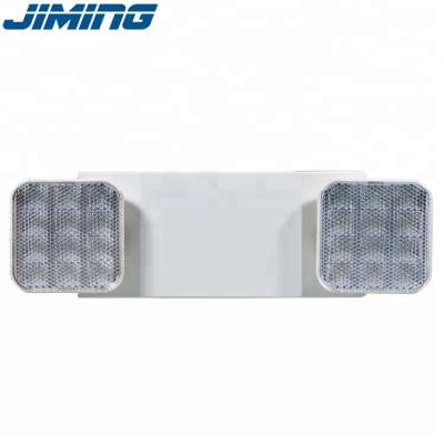 China Suitable for Wall Mount CHINA MAIN 1 Manufacturer Rechargeable Twin Spot Emergency Light Battery Holder Led Emergency Light for sale