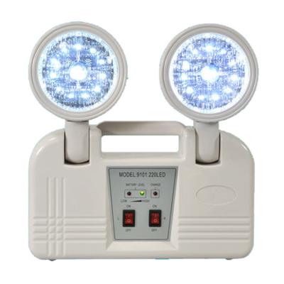 China Emergency JIMING: LE298 2x6W Emergency Rechargeable Twin Light: Powerful, Longer Life, Portable, Easy Fixing for sale