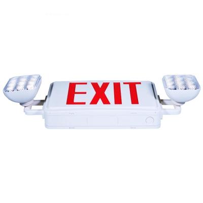 China Wall Mounted Emergency Mode Design Exit Sign Led Emergency Lights for sale