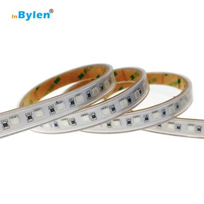 China Best LANDSCAPE Sales 5050 72led 50m Silicone Extrusion 220V RGB Strip Light for sale