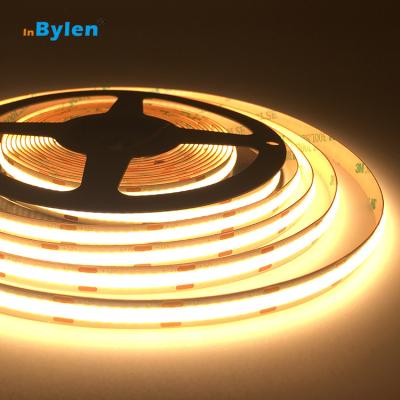 China Office Home Best Selling Led Strip Light 12V 24V COB 504 Led 12W IP20 IP66 Led Cob Strip for sale