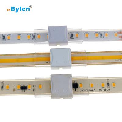 China led strip light wholesale led solderless led strip connector 8mm 10mm smd cob strip connector for sale