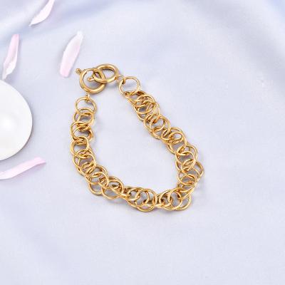 China Hiphop Italian Diamond-Cut Figaro 5mm Chain Bracelet For Women Men Chain Bracelet for sale