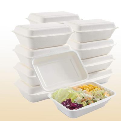 China Biodegradable Take Out Containers Disposable Paper Food Container Take Out Container Food Box for sale