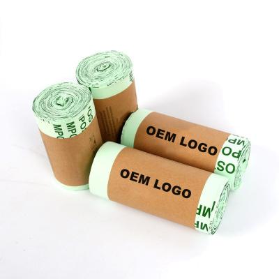 China Sustainable Pet Bags Dog Poop Bag Green Color Disposable Biodegradable Pet Products for sale