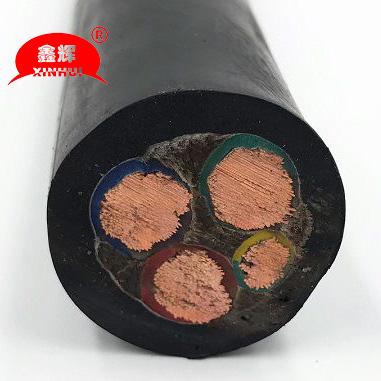 China High Temperature Resistance Soft Antifreeze Wear Resistant Core 1.5 2/3/4/5 2.5 4 6 YC Square Rubber Sheathed Cable for sale