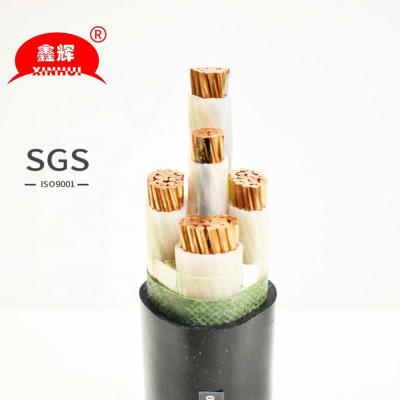 China High Strength Low Voltage 4mm 10mm 70mm 95mm 120mm 2 Core Copper Conductor Armored Power Cable for sale